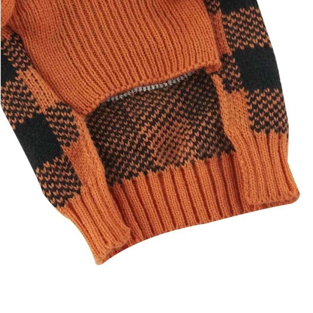 P5 NIB  Lanyarco Pumpkin‎ Dog Halloween Sweater - Size: Medium